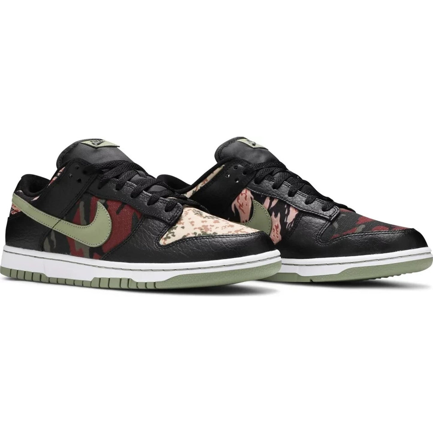 Size 8 - Nike Dunk SE Low Sail Multi-Camo