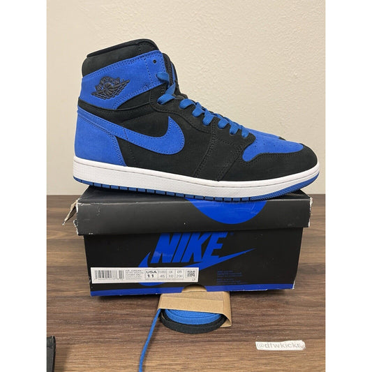 💥2023 Nike Air Jordan 1 Retro High OG “Royal Reimagined” DZ5485-042, Size 11