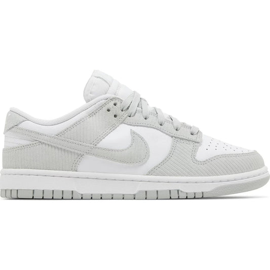 Size 11 womens - Nike Dunk Low Light Silver Corduroy