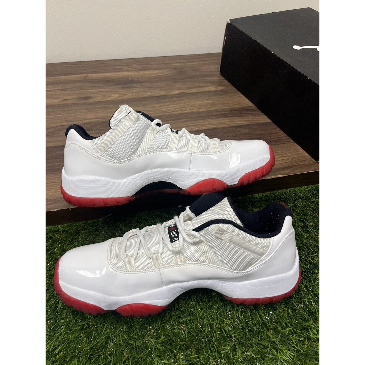 Size 12 - Jordan 11 Retro Low Cherry Bottom 2012 528895 101