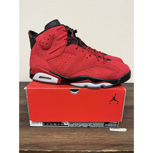 Jordan 6 Toro Bravo Red Suede CT8529-600 - Sz 14