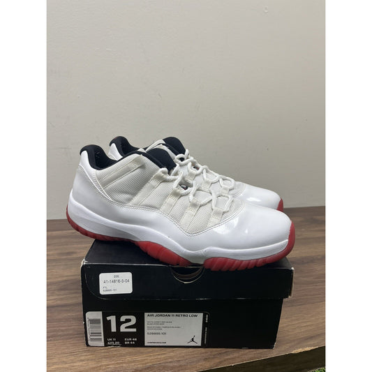 Size 12 - Jordan 11 Retro Low Cherry Bottom 2012 528895 101