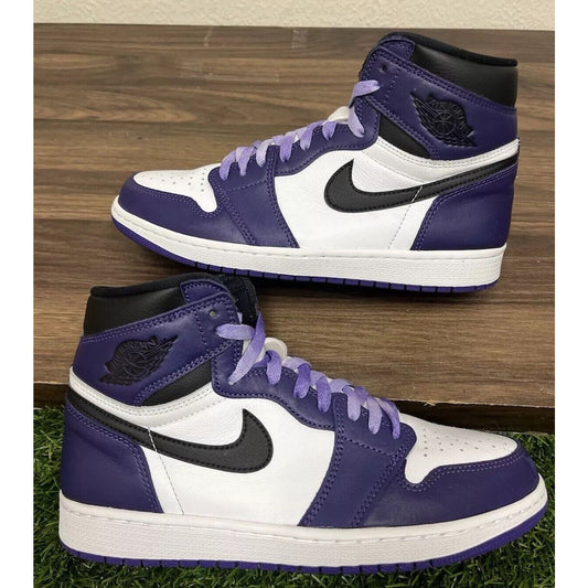 Nike Air Jordan 1 Retro OG High Court Purple 2.0 size 9.5 555088-500 *402