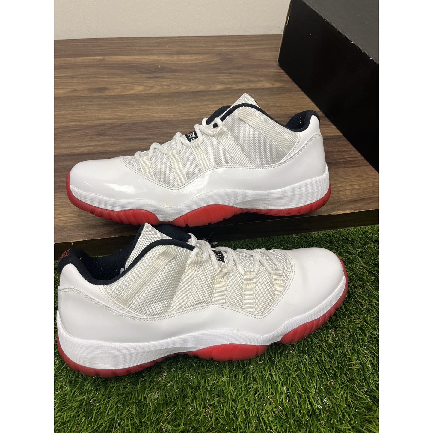 Size 12 - Jordan 11 Retro Low Cherry Bottom 2012 528895 101