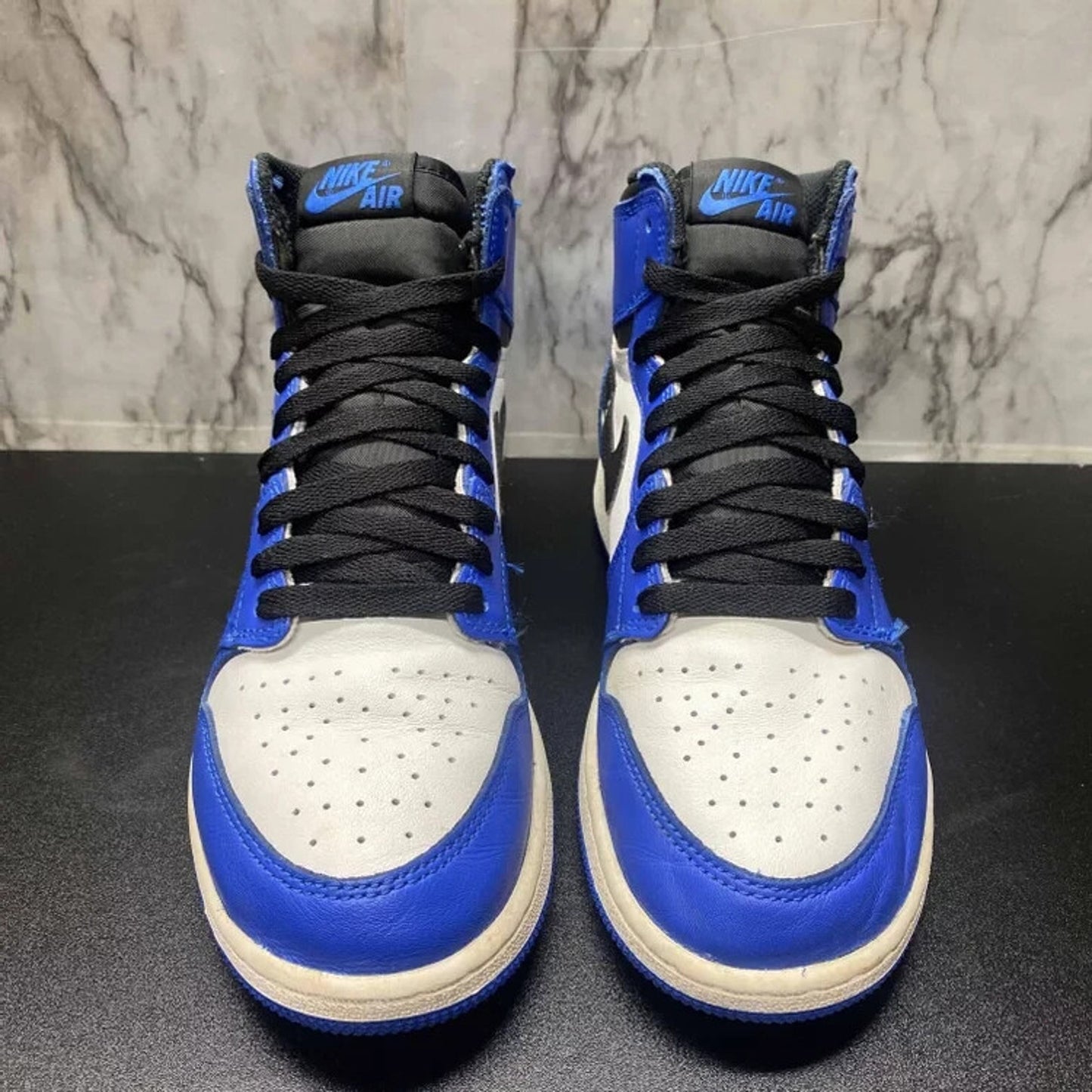 Nike Air Jordan 1 Retro High OG 'Game Royal 575441-403 (GS) Size 7Y ( 8.5 women)