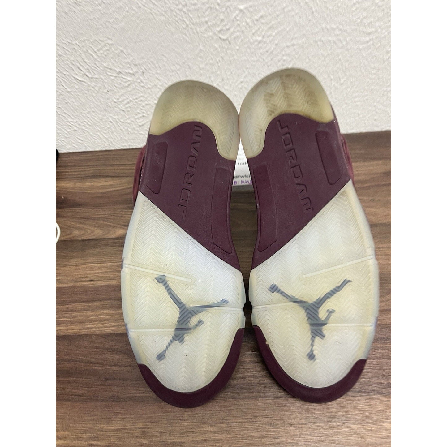 Nike Air Jordan 5 Retro Shoes Burgundy 2023 DZ4131-600 Size 13