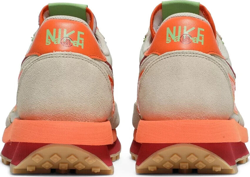 Size 13 - Nike LDWaffle Deep Red/Green Bean/Orange Blaze