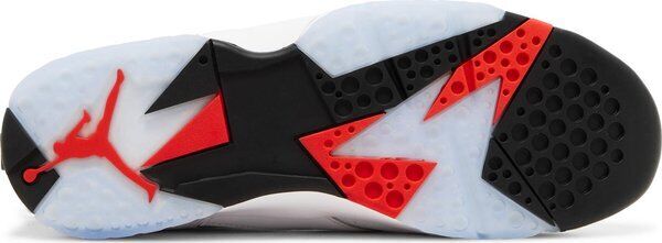 Air Jordan 7 Retro Men's Shoes White-Infrared CU9307-160
