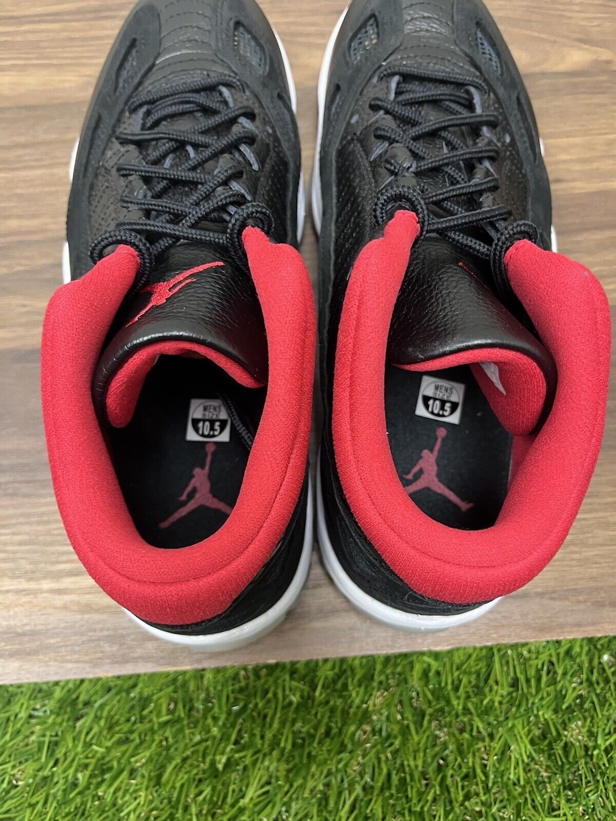 Air Jordan 11 Retro Low IE Bred Black Red 919712-023 Men Size 10.5