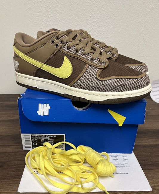 Size 8.5 - Nike Dunk Low SP x Undefeated Brown