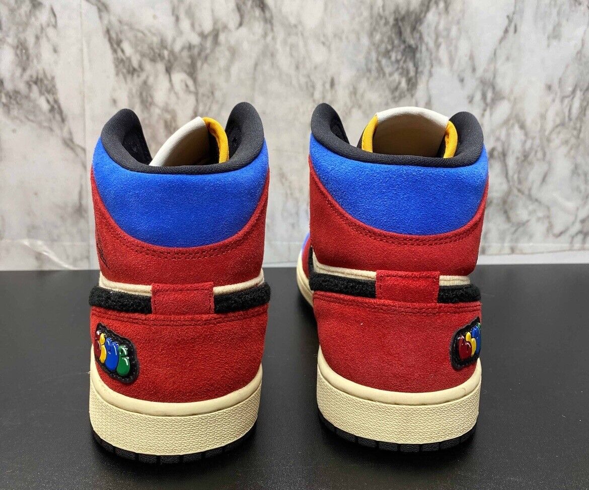 Size 10 - Jordan 1 Mid x Blue The Great Fearless 2019