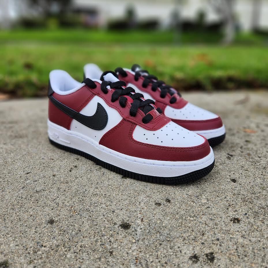 Nike Air Force 1 LV8 Low Team Red gs fd0300 600