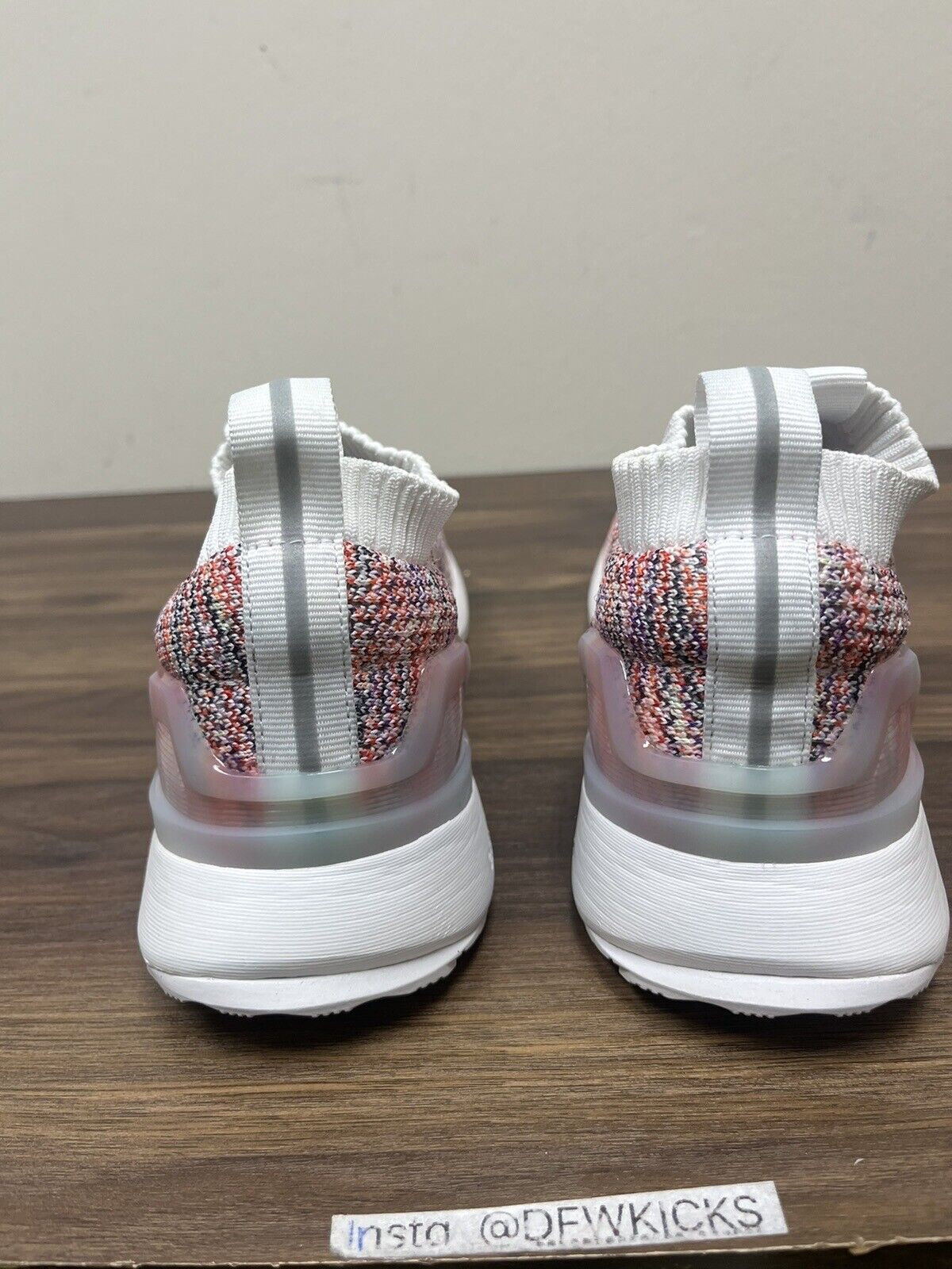 Adidas Rapidrun Laceless Primeknit Citysock Womens Size 5.5 Running D97013