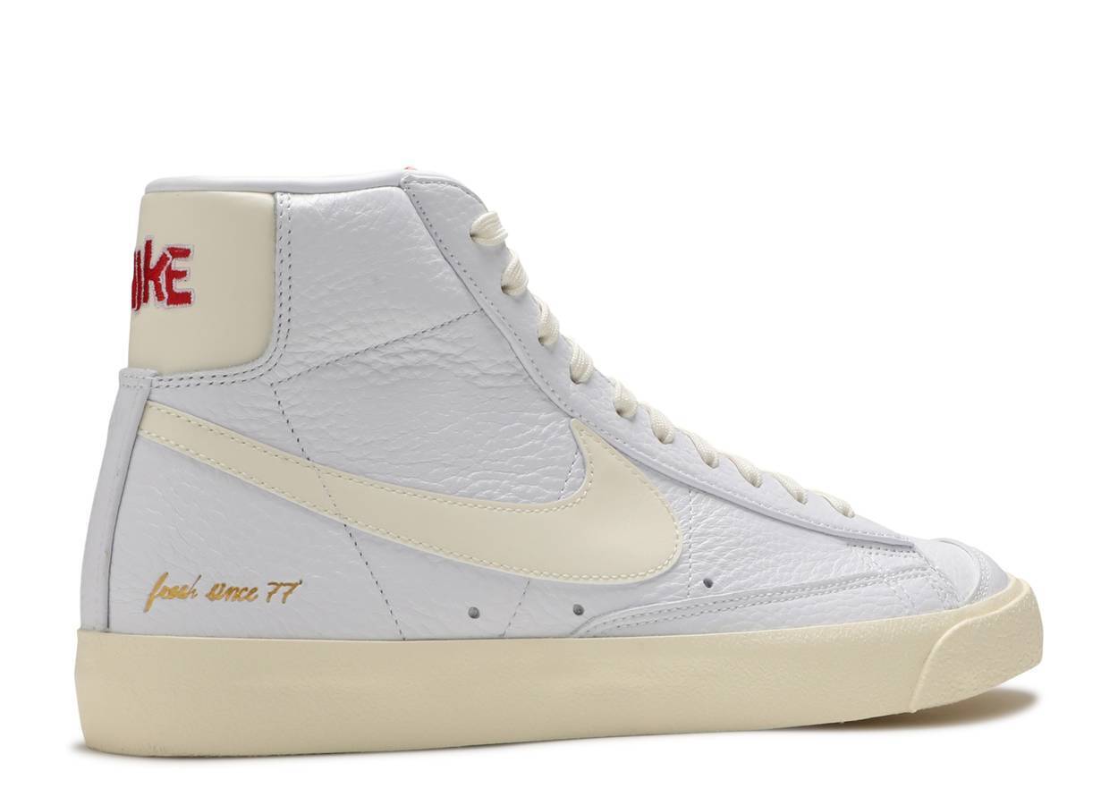 [CW6421-100] Mens Nike Blazer Mid 77 Vintage 'Popcorn'