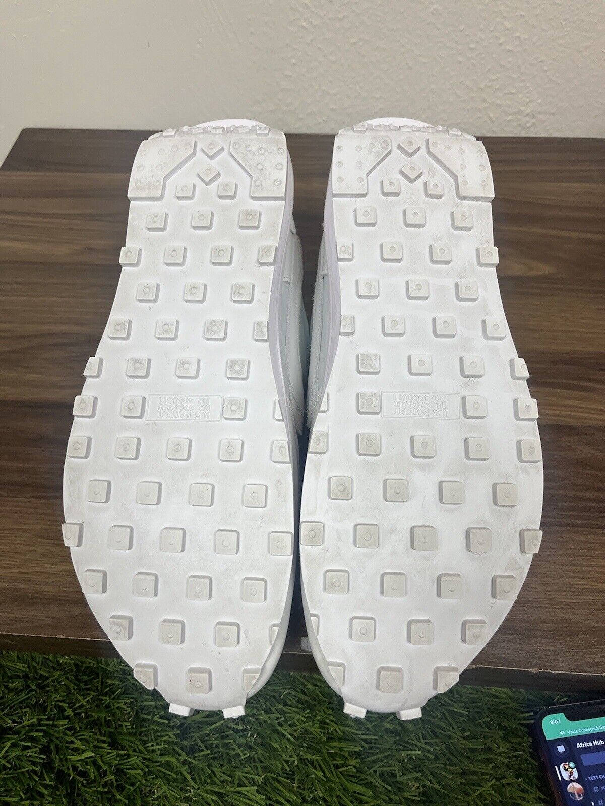 Nike Sacai LD Waffle White Nylon Men’s Size 14 (BV0073-101) LDWaffle