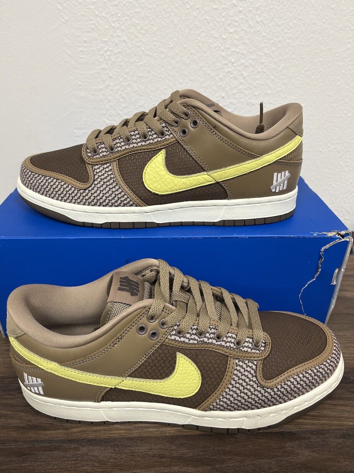 Size 8.5 - Nike Dunk Low SP x Undefeated Brown