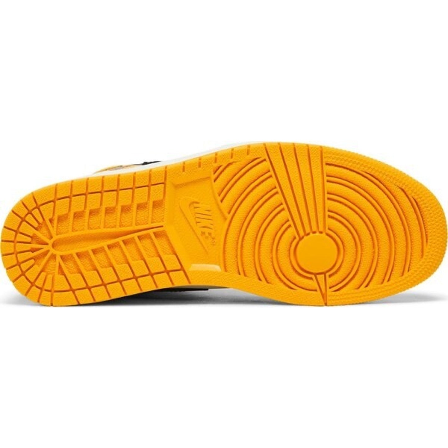 NIB Nike Air Jordan 1 Retro High OG - Yellow Toe - mens 9.5 (555088-711)