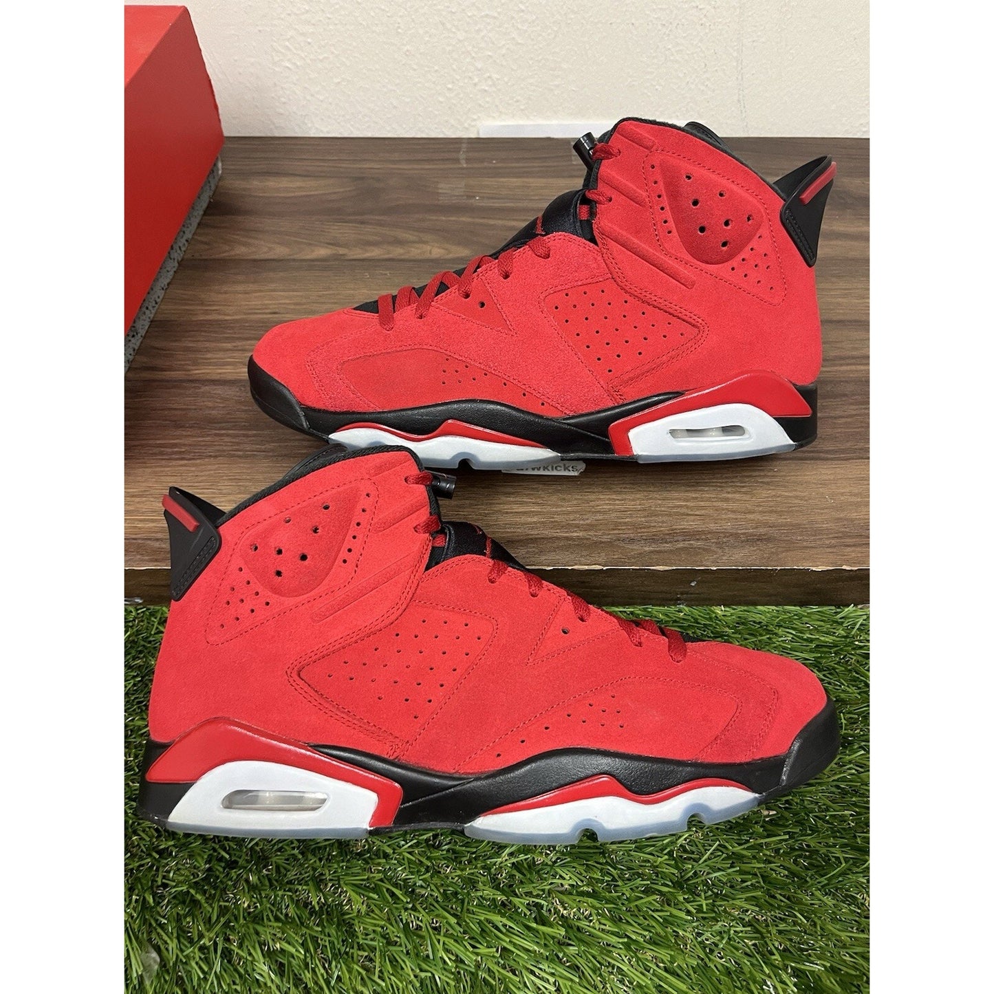 Jordan 6 Toro Bravo Red Suede CT8529-600 - Sz 14