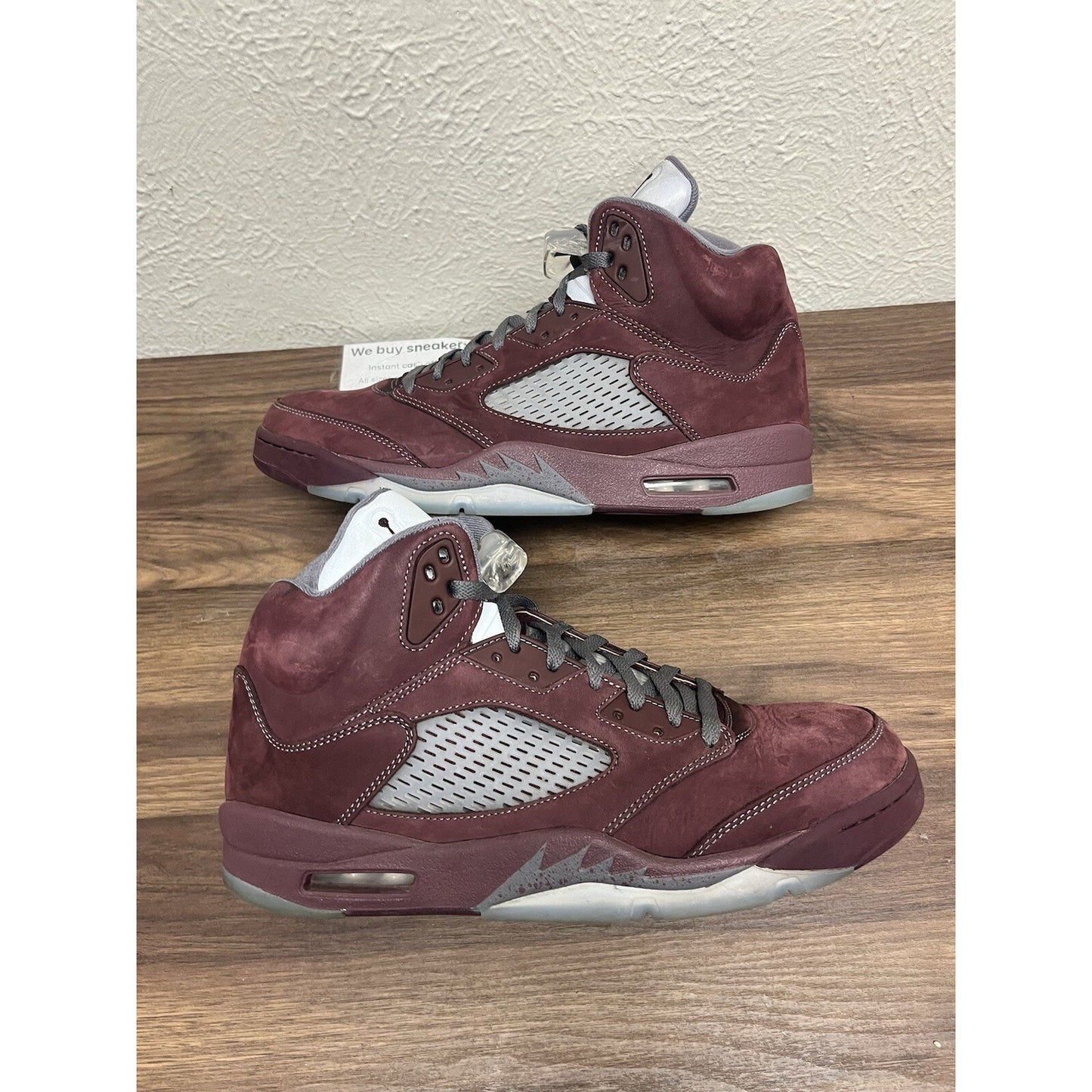 Nike Air Jordan 5 Retro Shoes Burgundy 2023 DZ4131-600 Size 13
