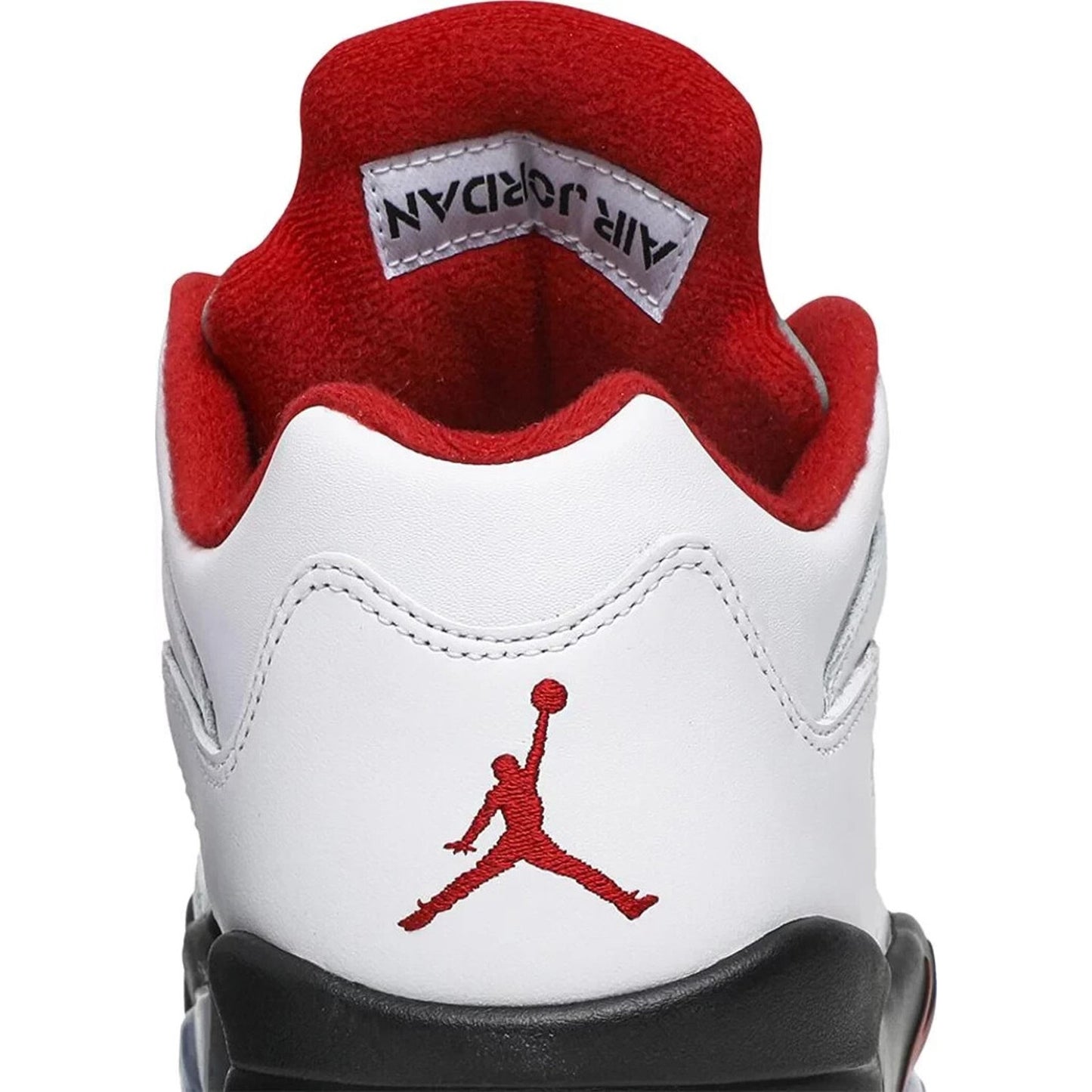 NEW Nike Air Jordan Retro V 5 Low Golf Fire Red Size 8.5 Men's White CU4523-100