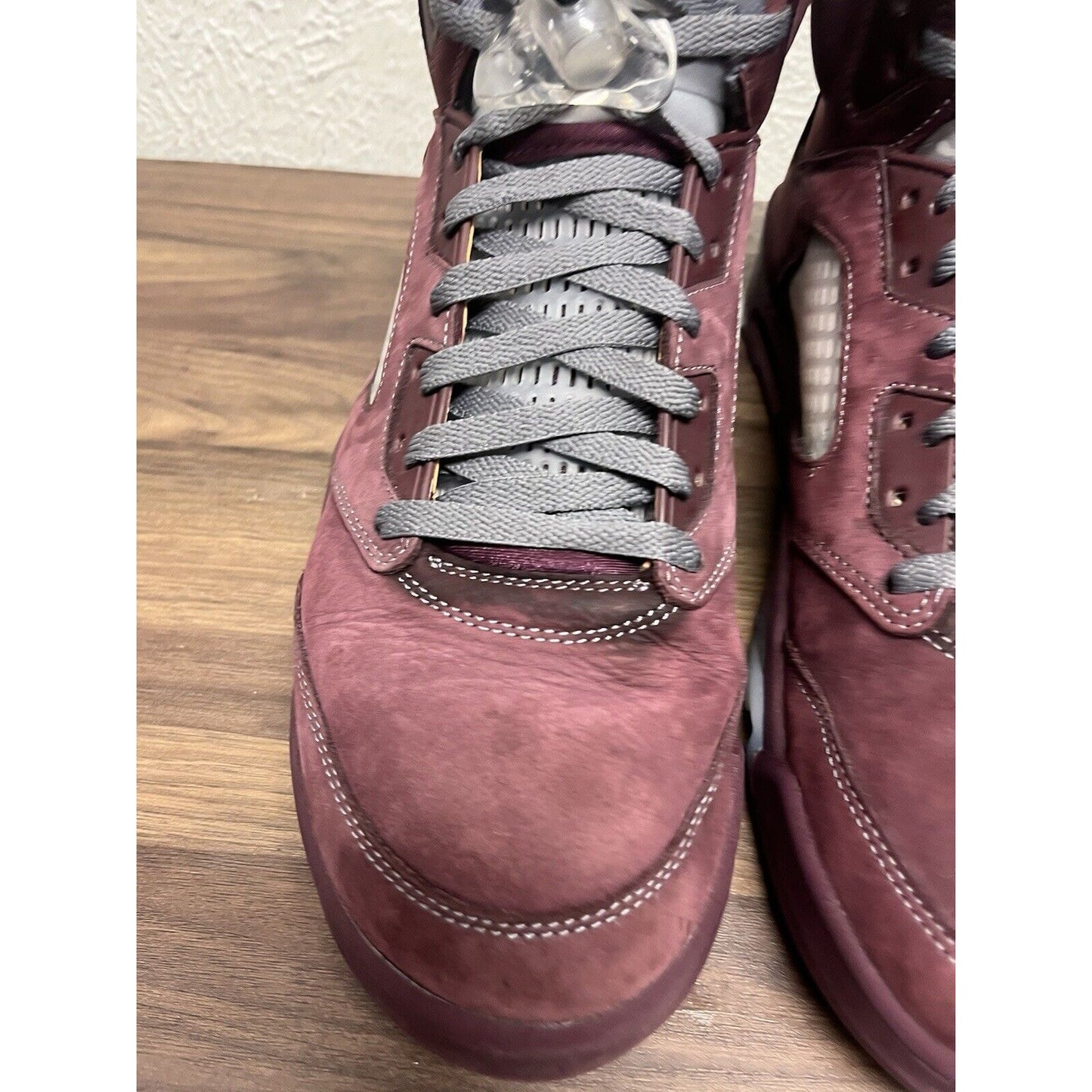 Nike Air Jordan 5 Retro Shoes Burgundy 2023 DZ4131-600 Size 13