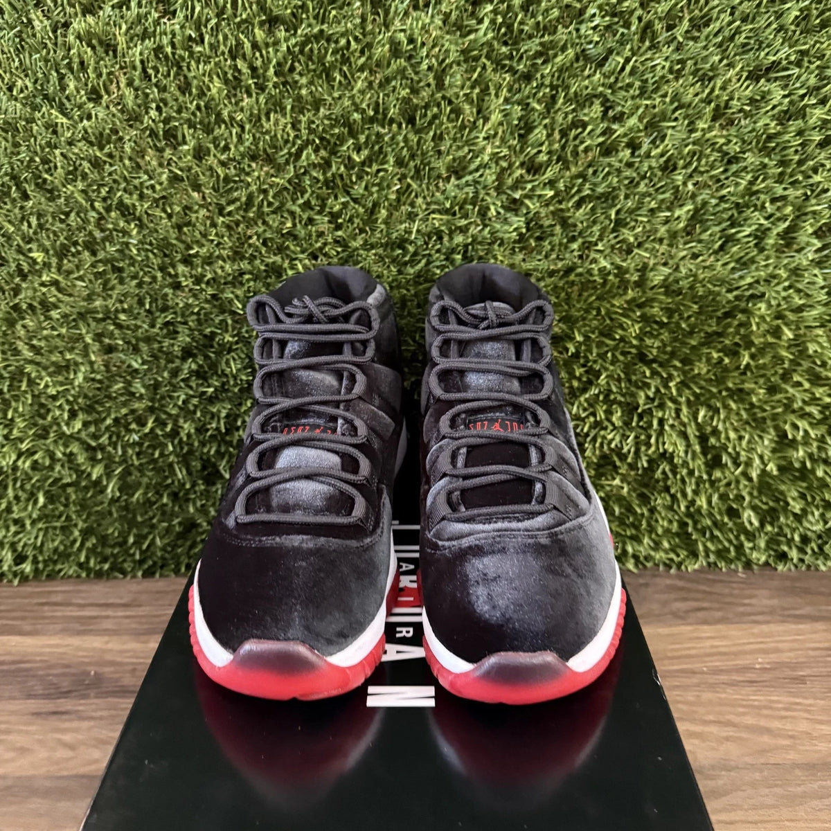 Air Jordan 11 Retro "Bred Velvet" — Women's Size 7