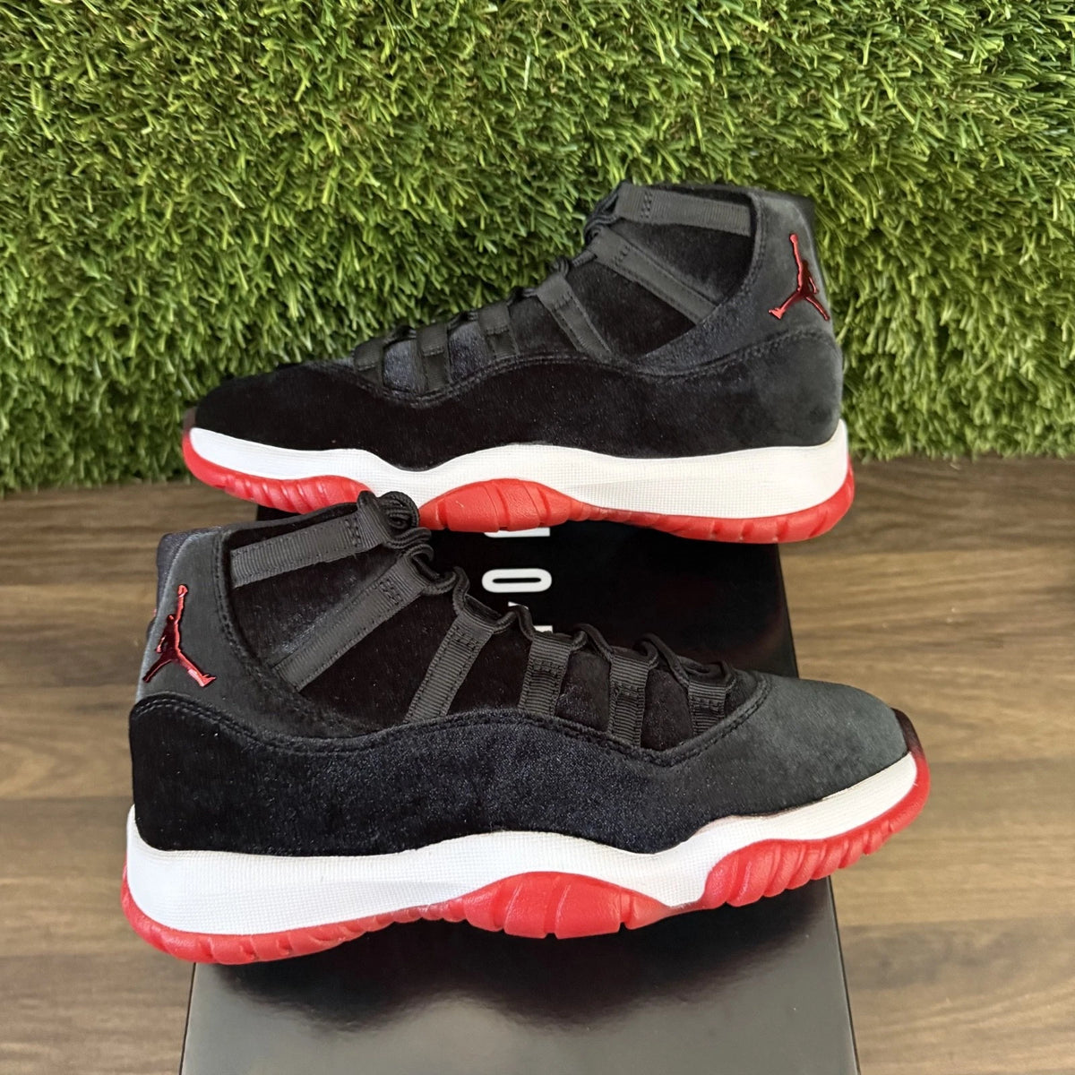 Air Jordan 11 Retro "Bred Velvet" — Women's Size 7