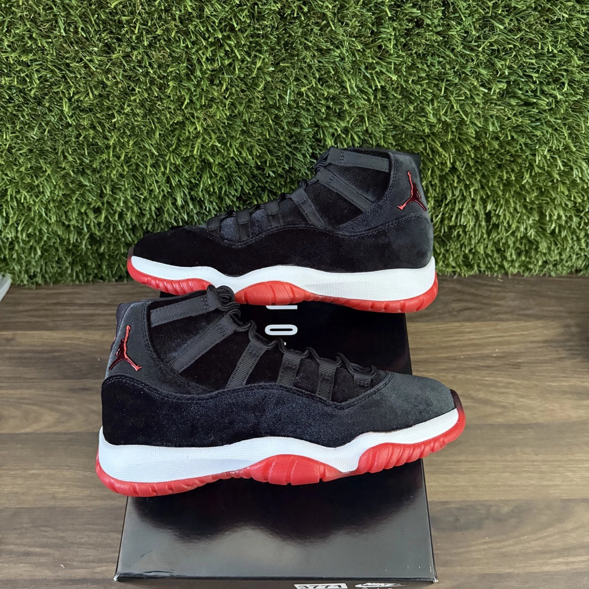 Air Jordan 11 Retro "Bred Velvet" — Women's Size 7